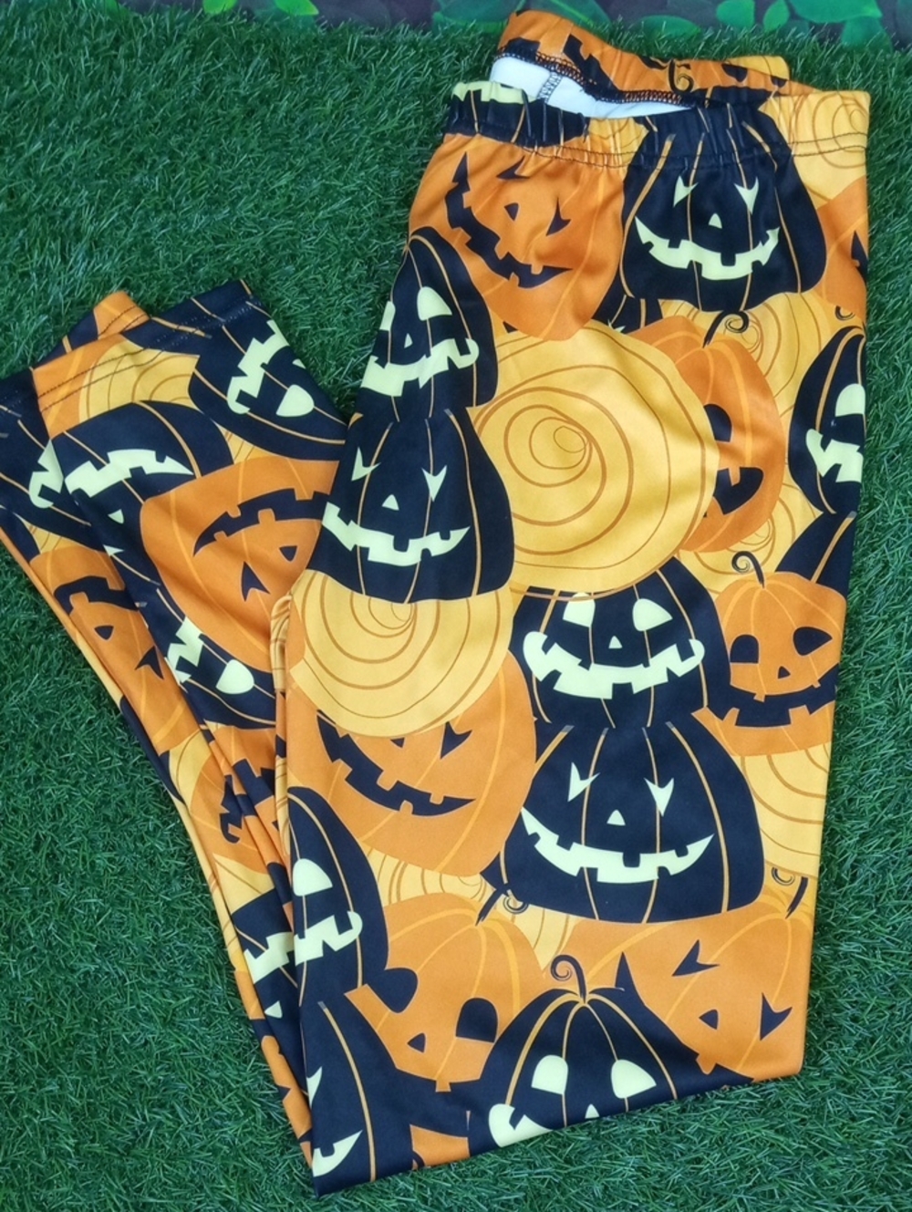 👻 Halloween Jack O' Lantern Leggings